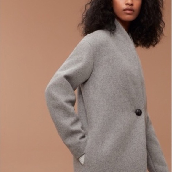 Aritzia Wilfred Free Danii Wool Coat - Picture 2 of 4